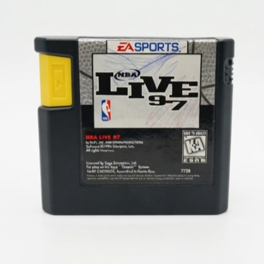 NBA Live 97 🔥 Sega Genesis 🕹 Vintage Video Game